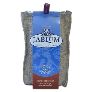 JABLUM Roasted Beans 100% Jamaican Blue Mountain Coffee